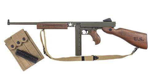 Rifles Long Guns Kahr Arms Ready Series 45ACP THOMPSON TANKER WWII 45ACP 16.5" BBL WALNUT STK ARMY OD GRN 30RD & 20RD MAG